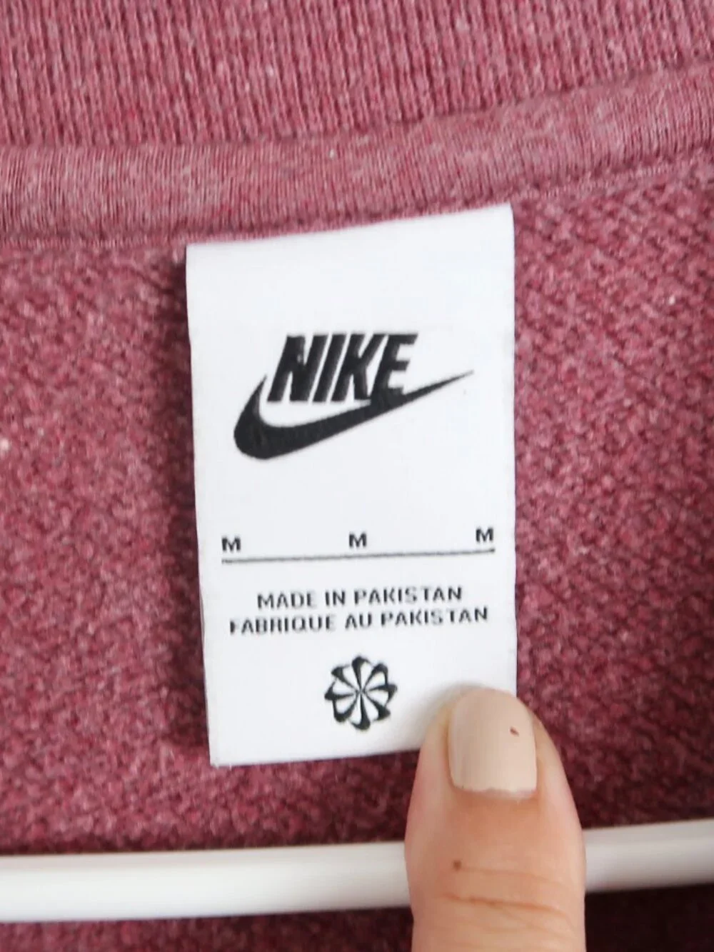 Nike Purple Sweatshirt - Size Medium